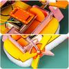 Handmade Paddle Steamer Wooden DIY Puzzle – Educational Science Experiment Kit for Students