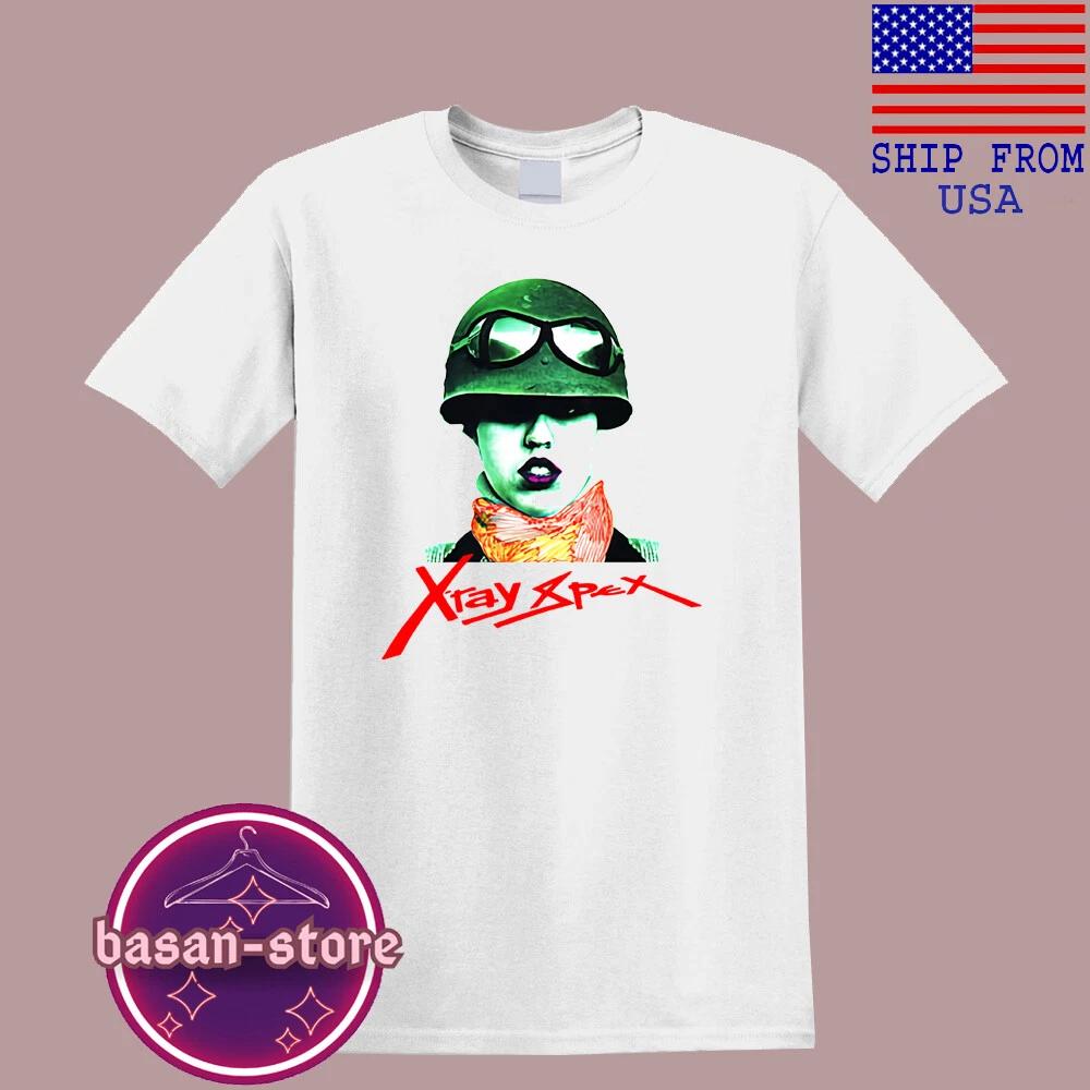 X-Ray Spex I Am A Cliche Men s White T-Shirt Tee Top Unisex M