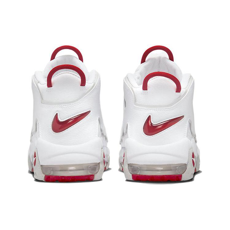 New Nike Air More Uptempo 96 White Grey Fog University Red DX8965-100