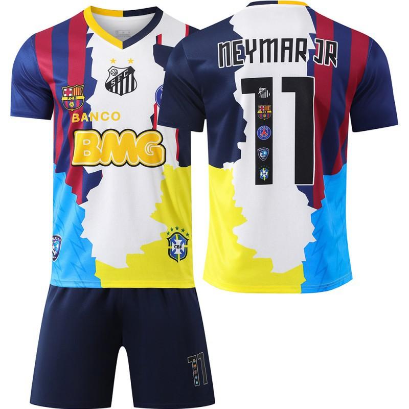 

2526 Commemorative Edition Neymar No. 11 Juventus Retro Football Clothes Children s Adult Jersey 28-yard