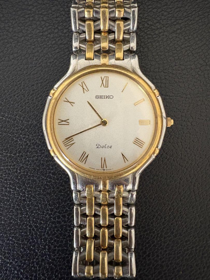 

[USED] SEIKO Dolce Watch Silver/Gold