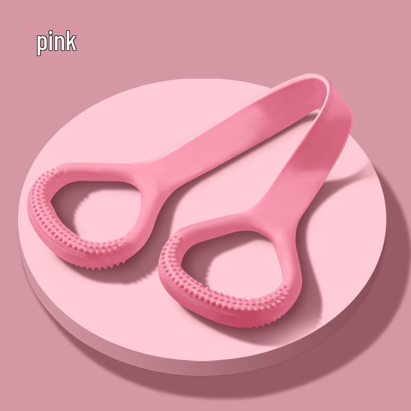 

Women s High-Resistance Yoga Shoulder Band - Soft Silicone Training Equipment