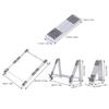 Foldable Laptop Stand Multi Height Adjustment Anti Slip Ergonomic Laptop Stand for Mobile Phone Tablet Laptop