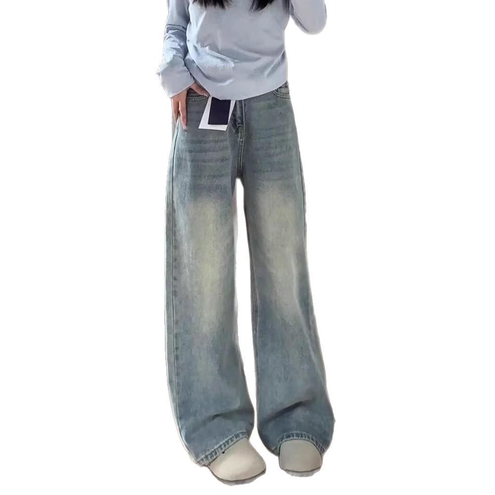 Harajuku Wide Leg Denim Pants - Summer 2025 Trend