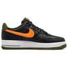 Nike Air Force 1 07 LV8 Hoops - Zwart Totaal Oranje Heren Sneakers Ruw Groen Wit DH7440-001