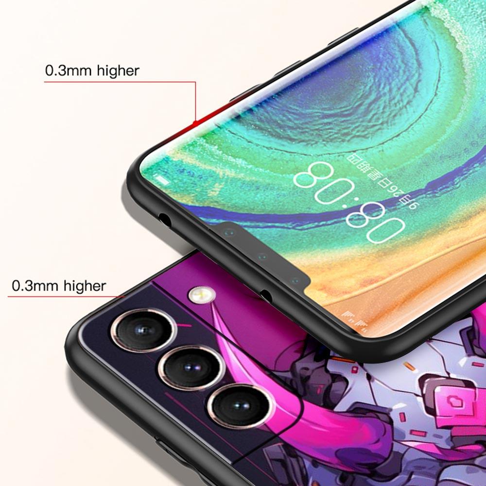 Japan Samurai Oni Mask Phone Case For Samsung Galaxy S26 Ultra S25 Plus S24 FE S23 S22 5G S21 S20 Cover Black Soft