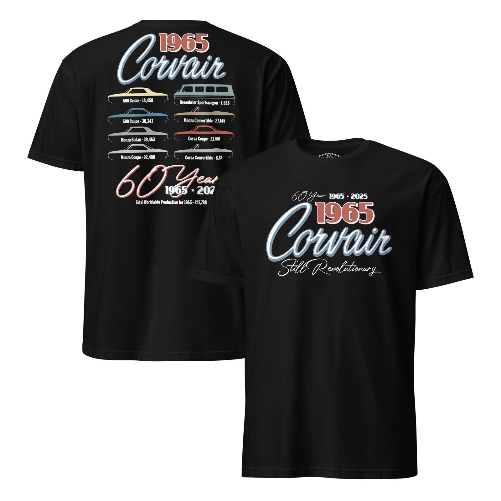 Corvair 1965 Anniversary 60th Short-Sleeve T-Shirt 2XL