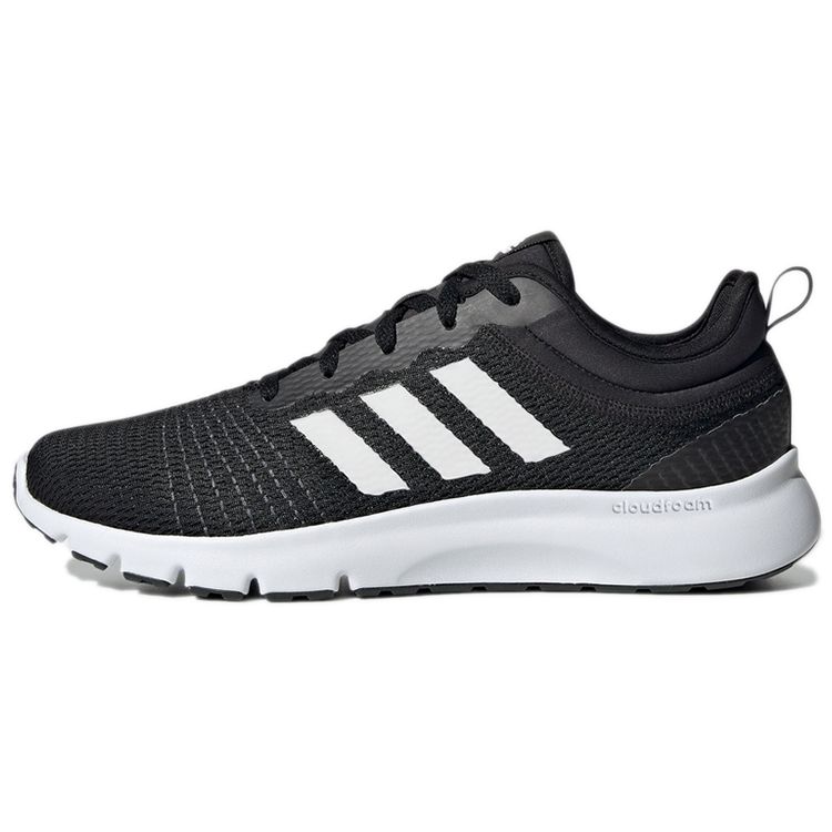 Adidas Fluidup Comfortable Versatile Fabric Non-Slip Wear-Resistant Breathable Low-Top Casual Running Shoes Men Sneakers Charcoal-Black H01996