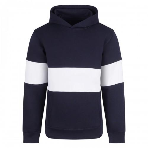 Front Row Unisex Adult Panelled Heavyweight Hoodie