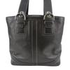 Used COACH Tote Bag F11098 Leather Black