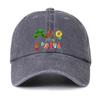 The Very Hungry Caterpillar Printed Cap Retro Aesthetic Music sun helmet Vintage Style Unisex baseball cap