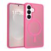 S26ultra matte magnetic mobile phone case s25edge skin feeling S24plus anti-drop 23 protective case wholesale