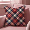 Checkered Pattern Cushion Cover MultiScene Pillow Cover for Home  Car  Reversible Soft  Durable for Daily Use