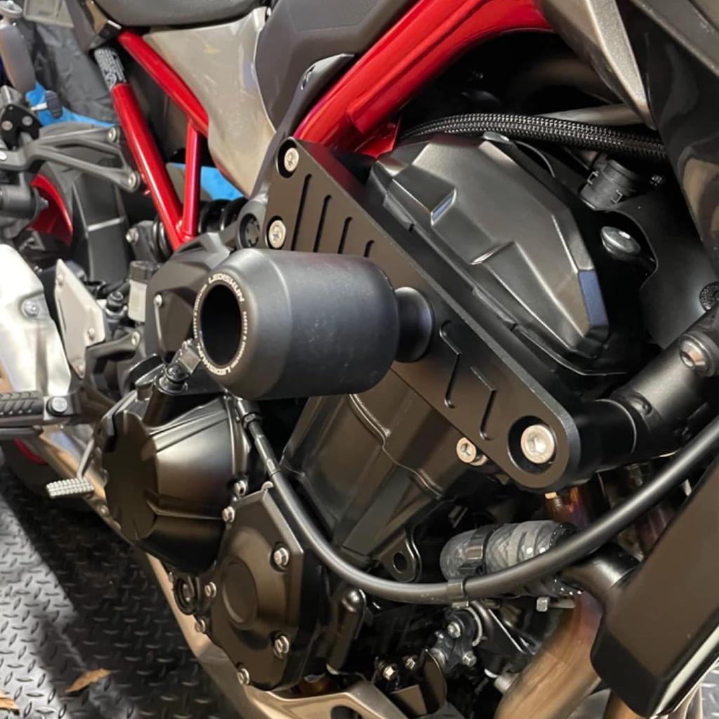 LEDISHUN Motorcycle Frame Sliders/Guards for Kawasaki Z900 (17-24) and Z900RS (18-24)