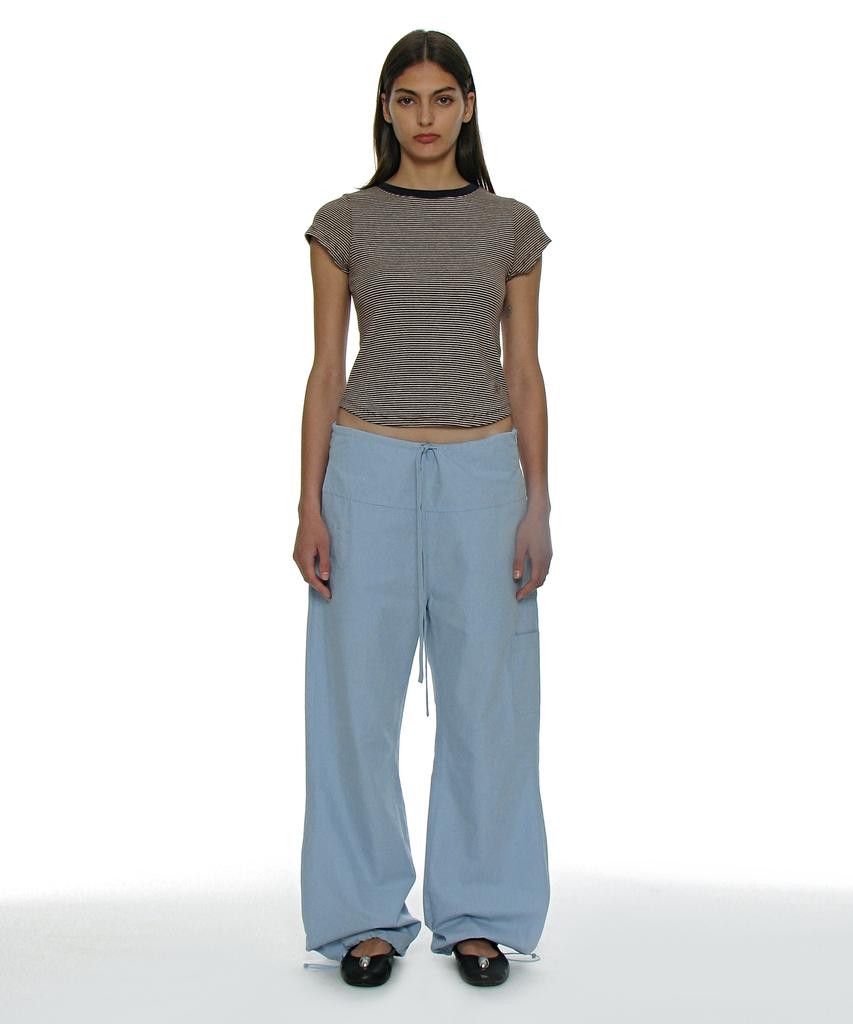 PARTIMENTO WOMEN Rounded Drawstring Pants_8 Colors