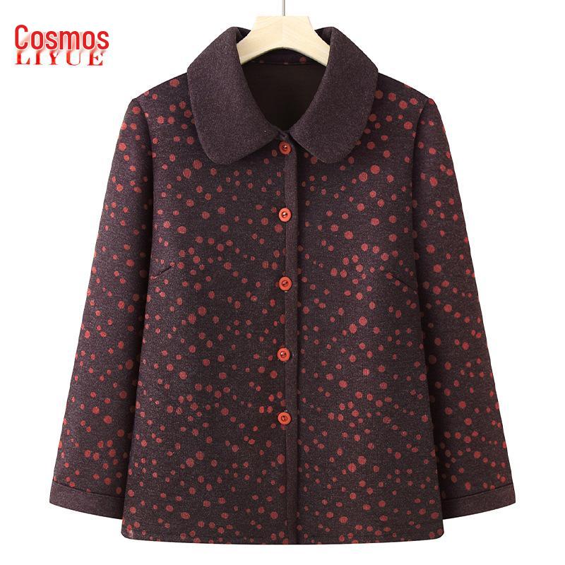 

Куртка с длинным рукавом «Осень и весна» для женщин старше 70 лет 2XL (100-115 Jin)