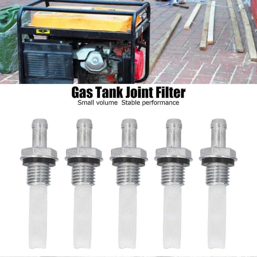 5Pcs Fuel Joint Filter Iron Gasoline Engine Parts for 168 Generator Engines Motor Parts