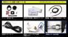 Autogauge Water Temperature Gauge 60mm Additional Gauge with Backlight for 456 Series 4-Color