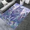 2025 New Dreamy Watercolor Animal Carpet Rug for Living Room Bedroom Home Sofa Decoration,Kids play Non-slip Floor Mat02
