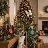 Flocking Artificial Glitter Butterfly DIY Butterfly Tree Hanging Decor  Party Decor