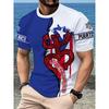 Men Puerto Rico Flag Symbol Fortress Landscape Print T-shirt Summer Short Sleeve O-Neck Patriotic Puerto Rican Sports Tee