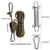 1PC Camping Metal Pulley Tent Rope, Tarp Extension Rope, Windproof Rope, Lifting Rope, Tent Tent Tent Tent Elastic Rope, Holiday Gift