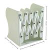 Large Capacity Retractable Book Stand Metal Folding Desktop Bookshelf Adjustable School Stationery Book Baffle Home