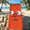 J-Jean J-Jullien-ES Kunsthandtuch Für Outdoor Camping Strandtuch Super Saugfähig Schnell Trocknend Sommerhandtuch