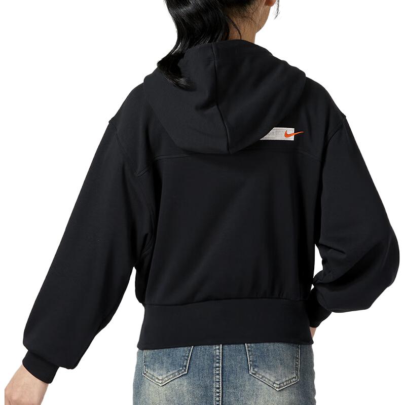 Nike Sportswear City Utility Women's Knit Hoodie Jacket Tops Black FB7212-010