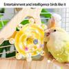 Rocking Parrot Playgrounds Stand Perch Toy with 4 Chewable Perches Encouraging Balance Exercise For Small to Large Bird