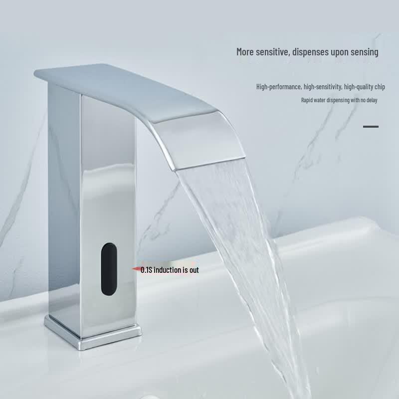 PKSUKB Automatic Sensor Waterfall Basin Faucet