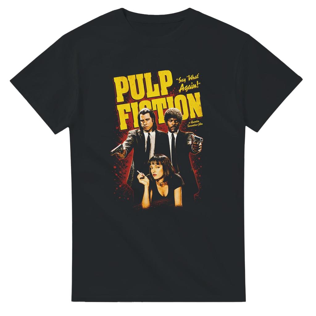 Pulp Fiction Halftone Heavyweight Unisex Crewneck T shirt | Gildan® 5000