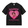 Actor Pedro Pascal Movie Graphic T Shirt Unisex's Retro High Quality Fashion Clothing T-shirts Unisex Cotton Oversized T-shirt Tops