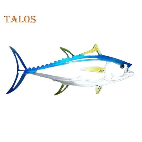 

Металевий декор для стін «Акула» з нержавіючої сталі Декорація на тему океану «Акула» для декору стін для віталень, спалень, офісів, коридорів E