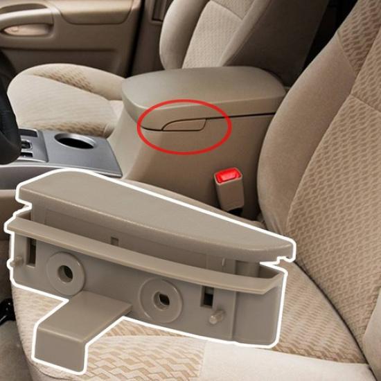 Beige Center Console Latch Armrest Lid Lock Clip Car For Toyota Tacoma 2005-2012