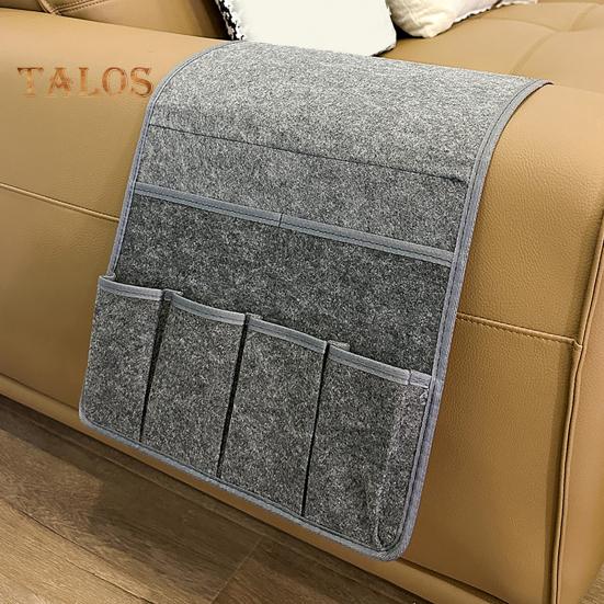 Borsa portaoggetti sospesa per bracciolo del divano con 6 tasche, facile da installare, organizer per divano reclinabile, porta telecomando