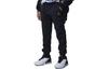 Pantalon de survêtement en tricot pour enfant Couleur unie Impression logo Doublé polaire Pantalon de survêtement Noir FB9488-010