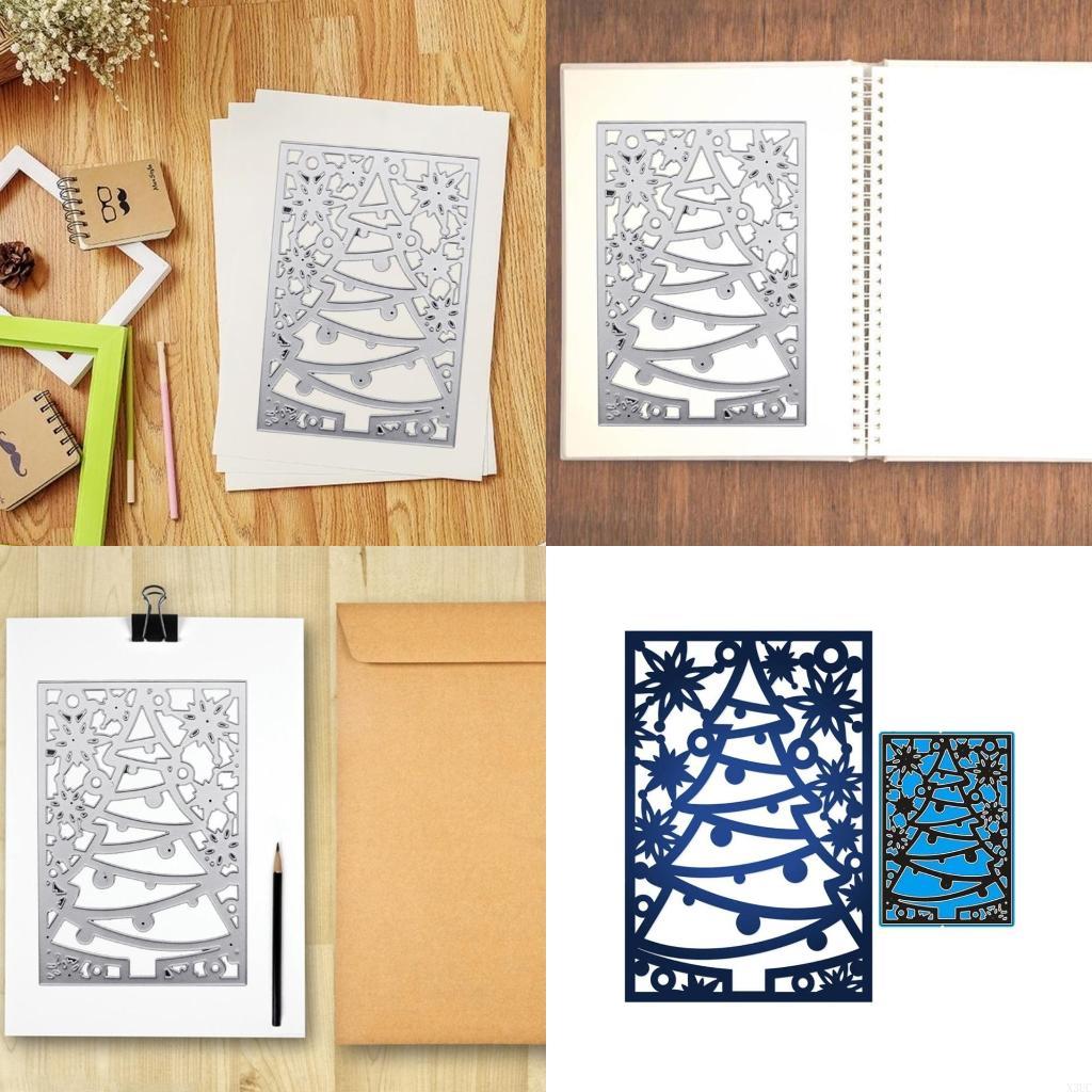 

Exquisite Christmas Tree Metal Cutting Die Christmas Card Making Embossing Die X3UC China Mainland
