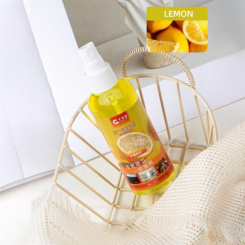 

120 мл жидкий освежитель воздуха натуральный жасмин лаванда лимон гардения стойкий аромат для туалета в помещении автомобиль освежитель воздуха в отеле Lemon