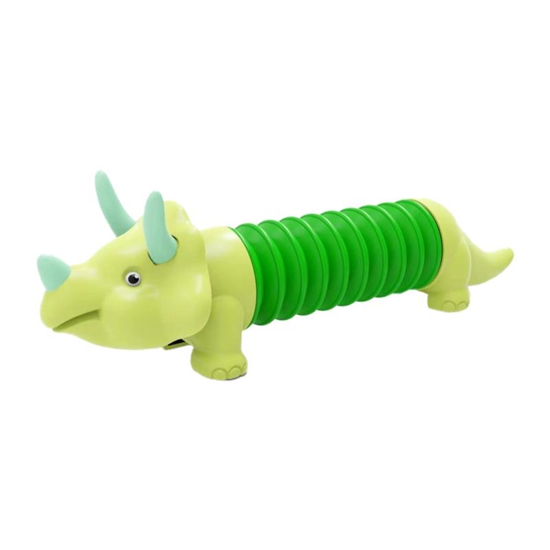 Spring Dinosaur Toy Sensory Tubes Toy Fine Motor Skills Toddler Toy Toy for Sensory Kids & Kids Learning Toy 1