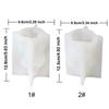 Delicate Candle Mould Silicone Mould Candle Making Reusable Candle Cute Epoxy Mould Castings Molds Silicone Mould