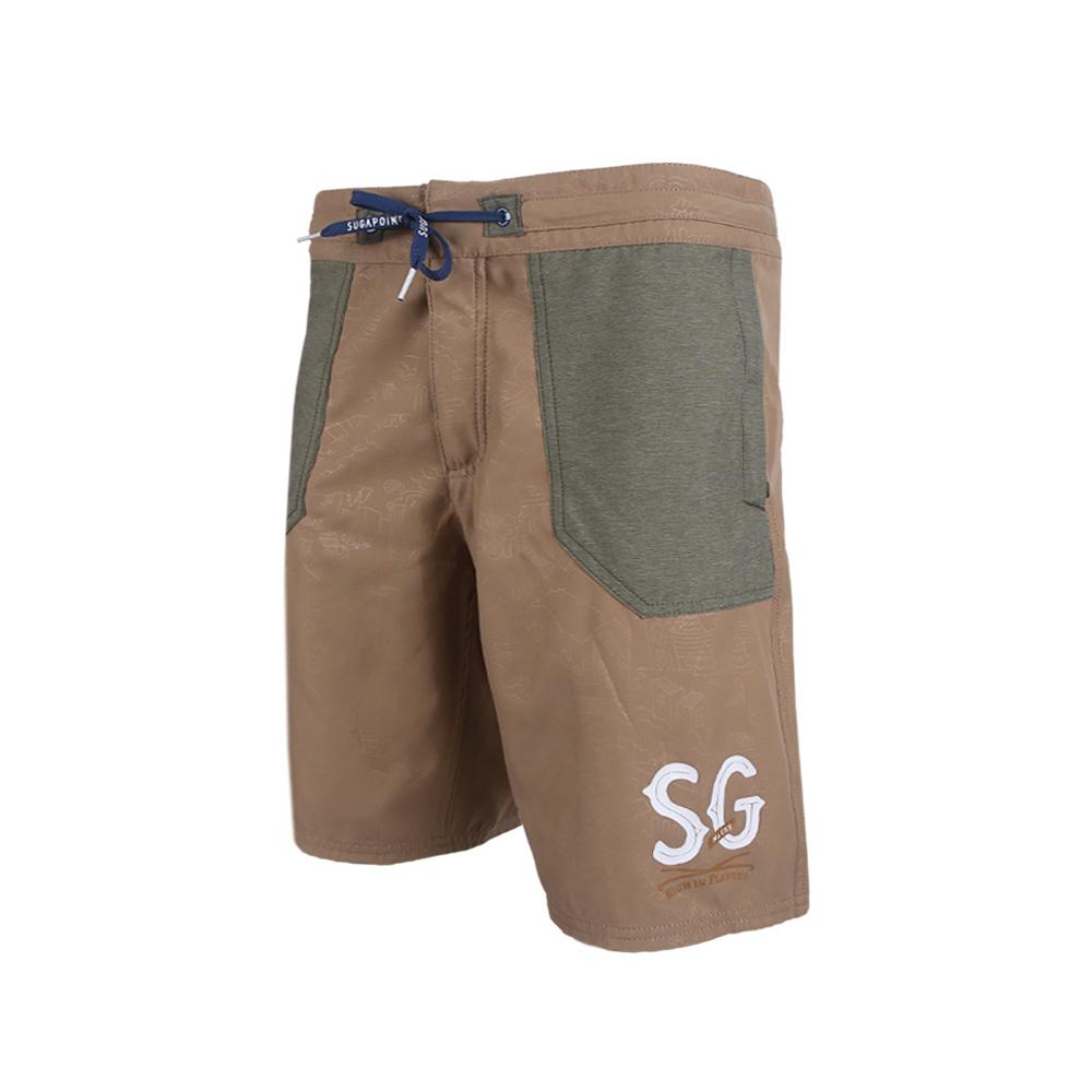 SUGAPOINT Men'S Surfing/Wakeboard Boardshorts. Pampas