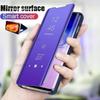 Huse Smart Mirror Flip Pentru Honor 400 300 200 90 70 50 Lite Pro X9A X9B X9C X8B X7 X8 X6 Suport Magnetic Vizualizare Clară Carcasă Telefon