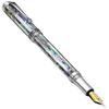 Xezo Maestro Jubilee Rollerball Saltwater White Mother of Pearl and Paua Limited Edition of 223 Handcrafted by Each Pen is Unique Pen, Shell, Pieces,