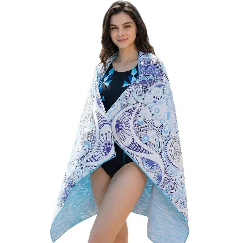 Yuzhan Absorbent Quick-Dry Digital Print Beach Towel