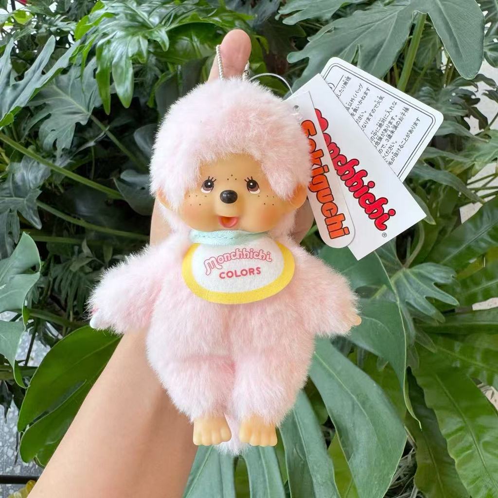 

Monchhichi Plush Keychain With Soft Pp Cotton For Kids And Teens Gift рожевий