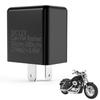 ADOFUN Motorcycle Turn Signal Relay, LED Compatible, IC Turn Signal Relay, For Motorcycles, Steering