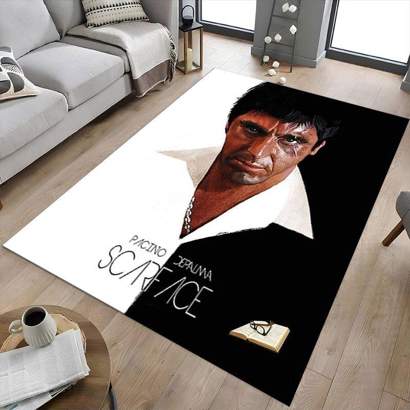 1pz Tappetino per Sedia da Ufficio Scarface Morbido, Confortevole, Per Tutte le Stagioni, Perfetto per la Casa, la Camera da Letto o l'Arredamento dell'Ufficio, Regalo Perfetto per