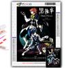 5D Diy Diamond Painting Anime Black Butler Cross Stitch Full Diamond Embroidery Mosaic