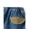 Boys' Denim Shorts, Children's Summer Low-Rise Fashion Shorts, Boys' Casual Patchwork Mid-Length Pants